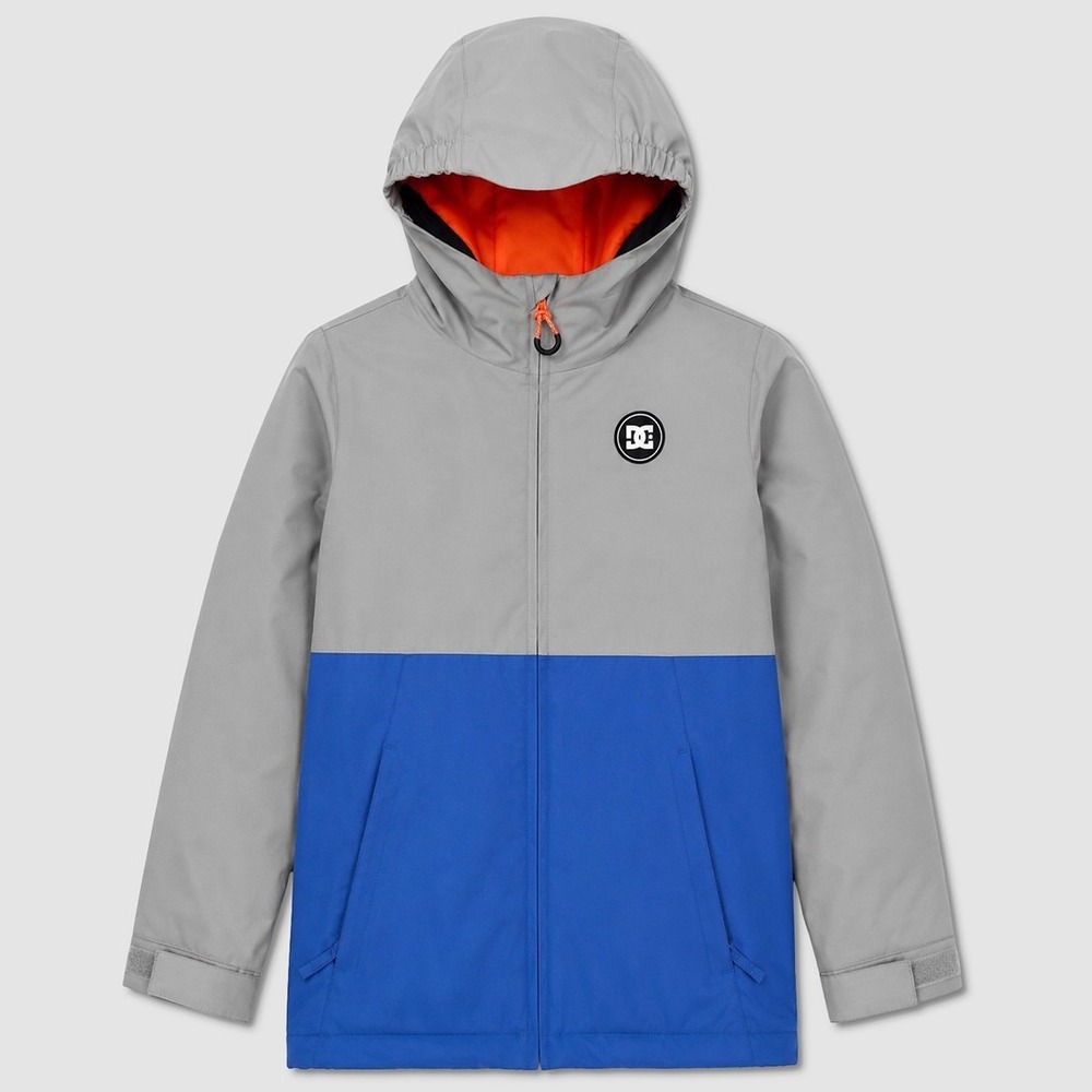 DC Shoes Basis Technical Jacket - NWT Youth XL (16-18) Blue / Grey - #49890-CL1